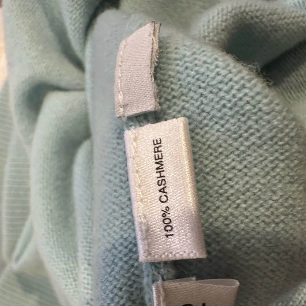 Ann Taylor Light  Blue 100% Cashmere Lounge Pants - Picture 3 of 7